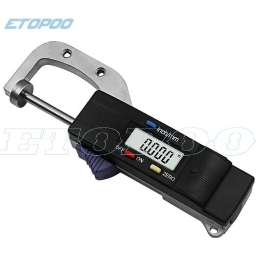 0-25mm Digital Horizontal Thickness Gauge 0.01mm Jewelry Pearl Ruler Round Diameter Metal Measuring Thickness Meter Micrometer