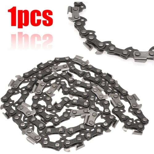 14-20'' 50~76 Drive Link Saw Chain 0.325 3/8 Pitch Metal Chainsaw Saw Electric Woodworking Mill Gasoline Saw Machine Accessories