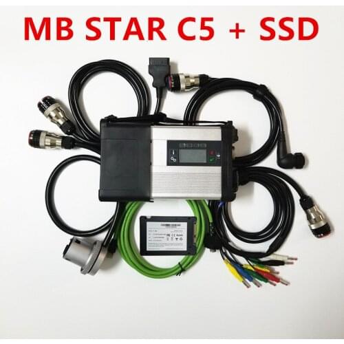 2021 Diagnostic Tool mb star c5 sd connect Wifi Diagnosis SD C5 Wireless Function with HDD SSD software 2021.03 Free Shipping