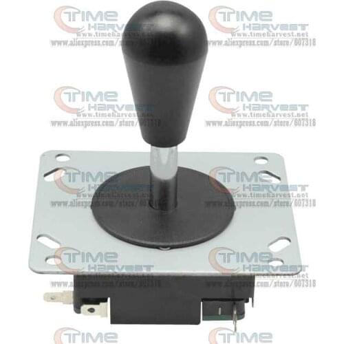 4 pcs New Oval balltop Joystick 4 way 8 way operation 4 colors available Bat ball Joystick Arcade Game Rocker parts accessories