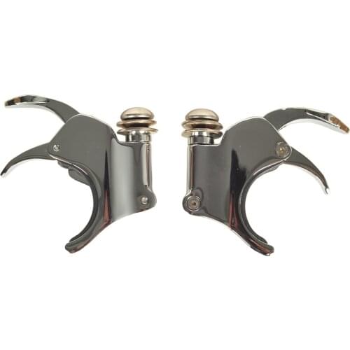 49mm Motorcycle Front Windscreen Clamps Windshield Bracket mounting case for Harley-Davidson Dyna Sportster Custom