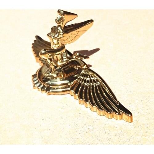 Car Accessories Car Goods Car Stickers And Decals Godess Wing Front Bonnet Emblem Car Styling Stand Hood Badge Decal Sticker