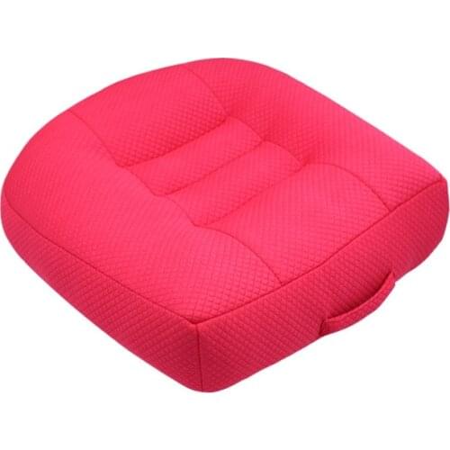 Car Driving Seats Cushion Dwarf Driver Thickening Booster Cushion Heightened Office Chair Cushion for Cars Trucks