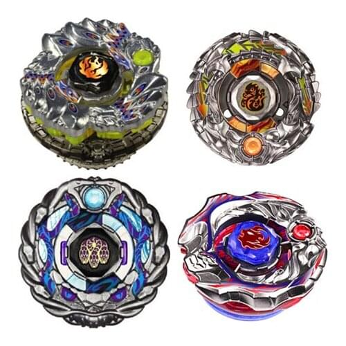 Baybalde 4pcs/lot New arrival metal alloy spinning top with Emtter BBG series available boys children educational toy gift