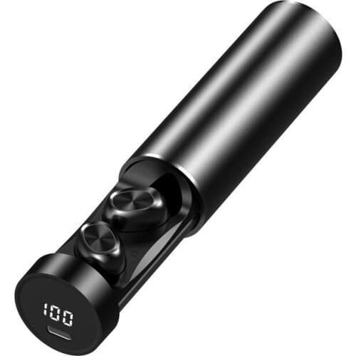 Classic Pull-out B9 Wireless Bluetooth Headset Binaural In-ear Tws Touch 5.0 Bluetooth Bilateral Stereo Headset