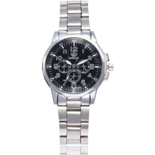 Women Fashion Stainless Steel Band Analog Quartz Round Wrist Watch Watches часы женские наручные montre femme relogio feminino