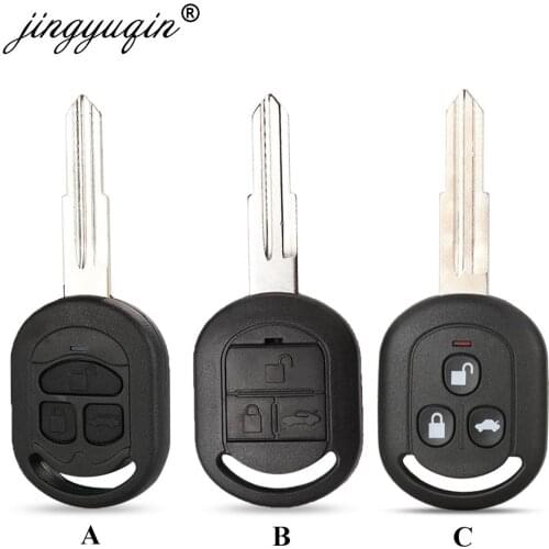 Jingyuqin Remote Key Shell For Buick 2003-2005 Excelle HRV Car Key Blanks Case For Chevrolet lachetti Car Key Fob Uncut Blade