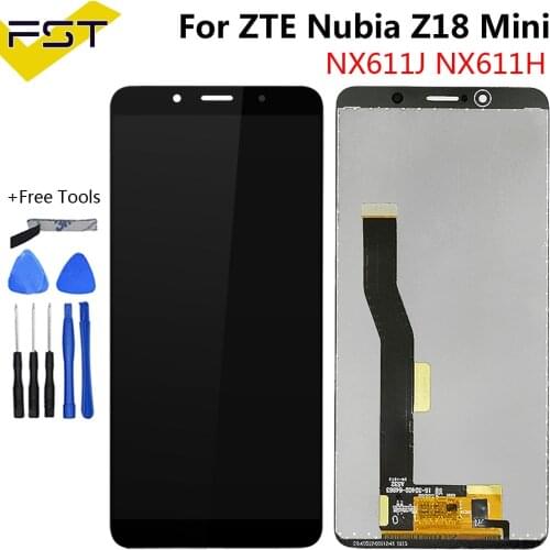 5.7''For ZTE Nubia Z18 mini LCD Display+Touch Screen Digitizer Aseembly For Nubia Z18 mini NX611J NX611H Replacement Parts+Tools