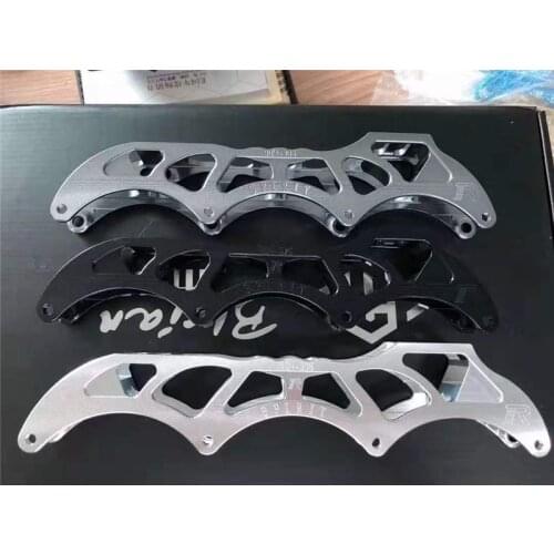 SPIRIT Leader speed chassis for 4 wheels inline speed skates frame gold silver black rose 90 100 110 race skating base 1 pair