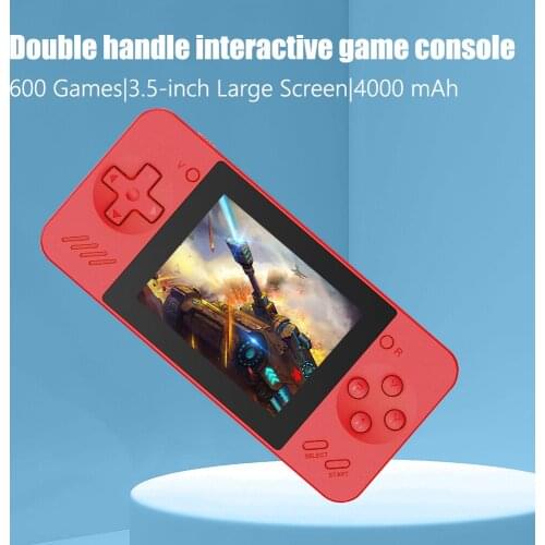 Powkiddy Q35 3.2 inch Handheld Game Console 8 Bit Retro FC Gaming Player Support Power Bank AV Connection