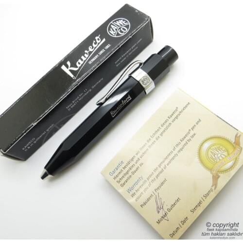 Kaweco Classic Black Ballpoint Pen | İsme Special Pen