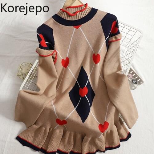 Korejepo Fashionable Knitted Dresses
