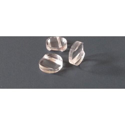 #ACLP-5 New High quality Laser Lens , Round Ground lens, Clean surface, Size: 5X2.1mm, PMMA materials