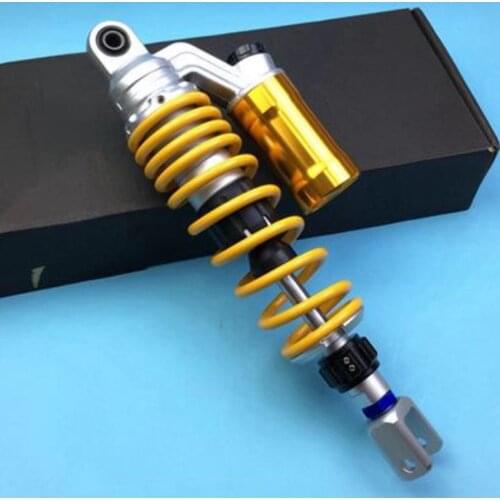 Motorcycle 320mm 340mm Rear suspension shock absorbers Yellow for Honda Suzuki Yamaha Kawasaki BW 125 Dirt Bike Gokart Quad ATV