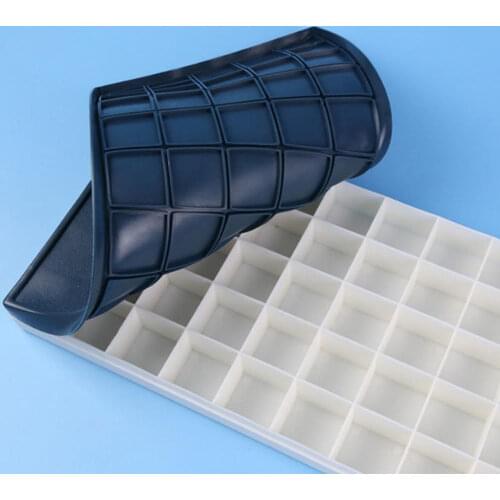 36 Grid Watercolor Palette Acrylic Gouache Color Box Anti-leakage Pigment Box Portable Seal Art Painting Chinese Painting