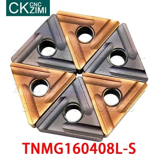 TNMG160408L-S P6205 TNMG160408L-S P9035 carbide inserts Triangular slotting tools CNC Metal Lathe tools Turning TNMG for steel
