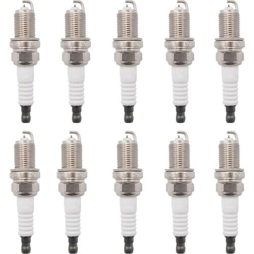 10Pcs 90919-01240 SK16R11 IRIDIUM Spark Plug For FIAT LAND ROVER TOYOTA Audi Chevrolet Dodge Jeep Lexus Mitsubishi Nissan Scion