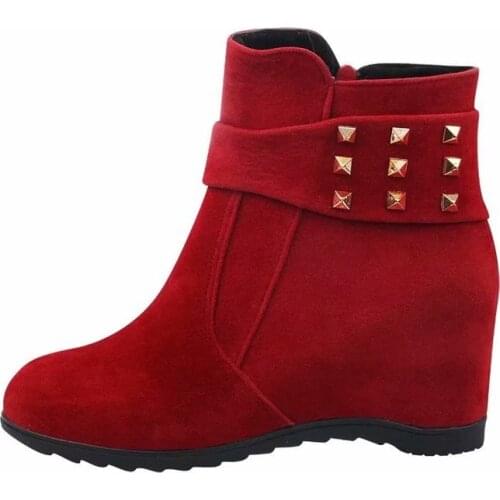 2019 NEW Snow boots Winter brand warm non-slip women boots casual cotton boots winter autumn zipper boots female shoes