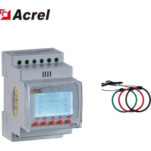 300286.SZ solar AC din rail three phase energy meter ACR10R-D140RE4 Rogowski Coil 3 phase 3 wire solar power meter