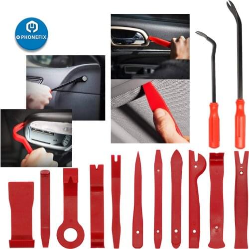 32 PCS Car Interior Trim Tool Kit Auto Panel Dash Audio Radio Removal Installer Car Trim Stereo Removal Repair Pry Tools Kit