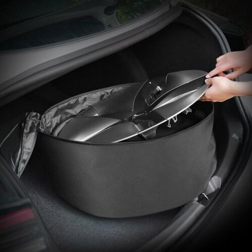 4 Layers Oxford Cloth Wheel Hub Cover Storage PET Shockproof Anti-collision Carrying Bag For Tesla Model 3