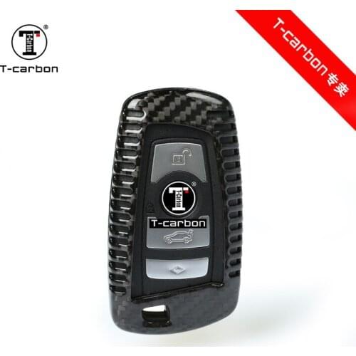 For BMW Car Key Case Really Carbon Fiber Key Shell Protective Case