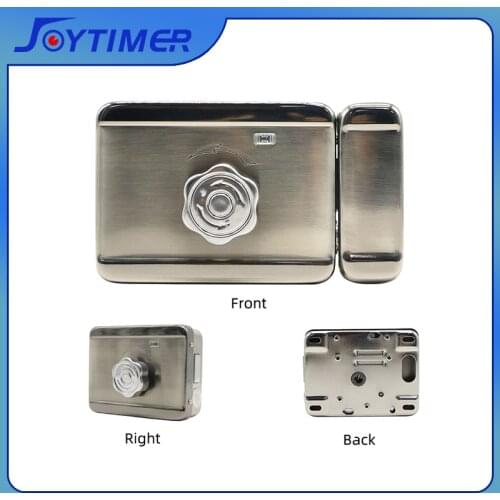 Electric Gate Door Lock Secure Electric metallic Lock Electronic Door Lock for Video Intercom Doorbell Door Access Control
