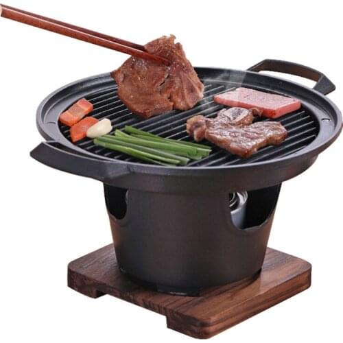 One person Korean family barbecue grill barbecue stove household smokeless barbecue grill indoor small barbecue grill grill