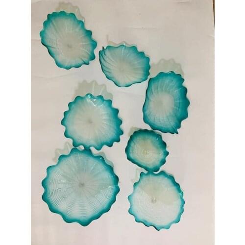 Creative Popular Wall Art Glass Plate Hot Sale Glass Wall Decorative Plates