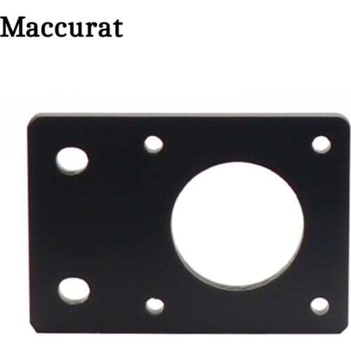 Maccurat 1pc NEMA 17 42-Series Stepper Motor Mounting Plate Fixed Plate Bracket For 3D Printer CNC Parts fit 2020 Profiles
