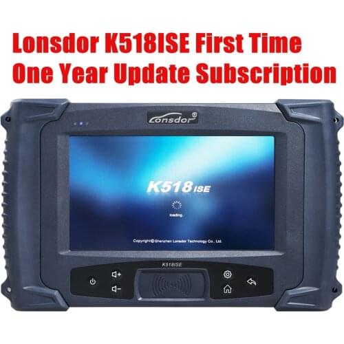 Lonsdor K518ISE First Time One Year Update Subscription