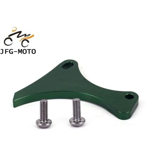 Motorcycle CNC Aluminum Engine Plate Guard Case Saver Chain Sprocket Protector For KAWASAKI KX250F KXF250 KX 250F 2004-2016