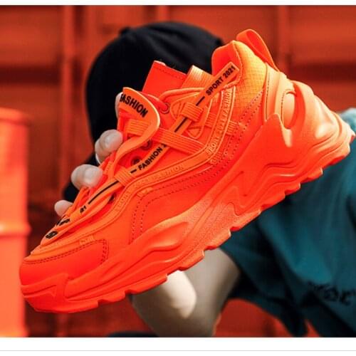 New Trend Men Casual Sneakers Fashion Chunky Shoes Street Style Men Tennis Man Papa Shoes Sports Shoes Outdoor Running Shoes Men