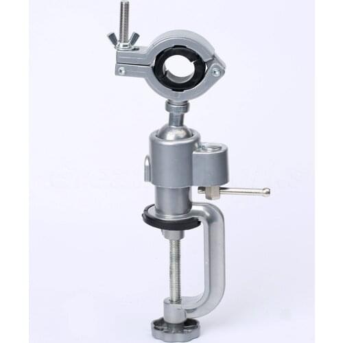 Dophee Aolly 360 Degree Clamp-on Grinder Holder Grinder Stand Bench Vise Holder For Electric Drill Stand Dremel Rotary Tools