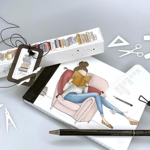 New Scissors ruler pen brush metal Cutting Dies Stencils DIY Scrapbooking Paper/photo Cards Embossing Dies