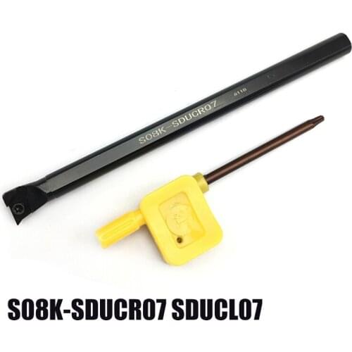 S08K-SDUCR07 S08K-SDUCL07 Internal turning tool 95 degrees for DCMT070204 DCMT070208 Insert turning tool holder