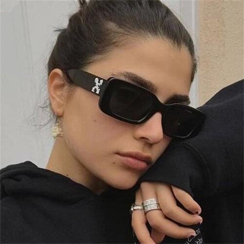 Brand Designer Sunglasses 2021 Women High Quality Retro Sun glasses Women Square Glasses Women Mens Luxury Oculos De Sol UV400
