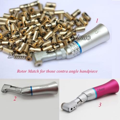 1 Pieces Teeth Dental Implant Low Speed Contra Angle Handpiece Head Rotor Cartridge Middle Gear Spare Parts Dentits Tools
