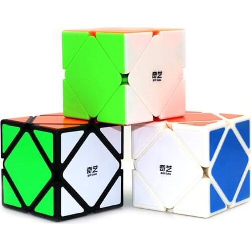 Qiyi QiCheng A Speed Magic Cube Skewed Speed Cube Magic Bricks Block Brain Teaser Gift Toys for Children Gift Toy