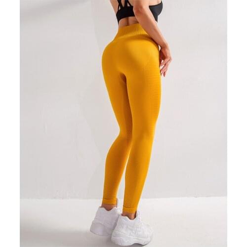 Women Yoga Leggings Fitness Running Pant High Waist Tummy Activewear Joggers Energy Seamless Push Up Fitness Sportswear Gym Wear