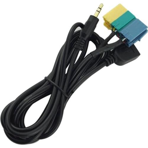 2-in-1 3.5mm USB Plug Car Audio Adapter Car Video Audio Adapter Cable Modification Line Car AUX Line for Hyundai / Kia