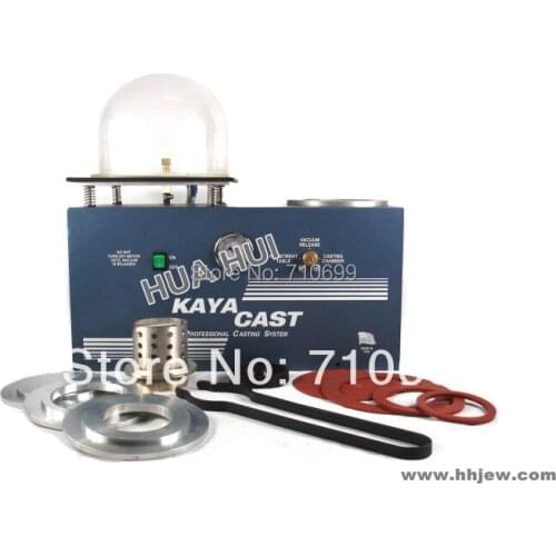 Free Shipping Jewelry Vacuum Casting Machine KAYA Vacuum Investing & Casting Machine, Jewelry Lost Wax Cast Combination