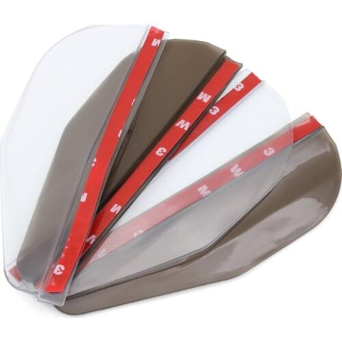 1Pair Car Back Mirror Eyebrow Rain Cover For Opel Mokka Corsa Astra G J H insignia Vectra Zafira Monza Combo Meriva