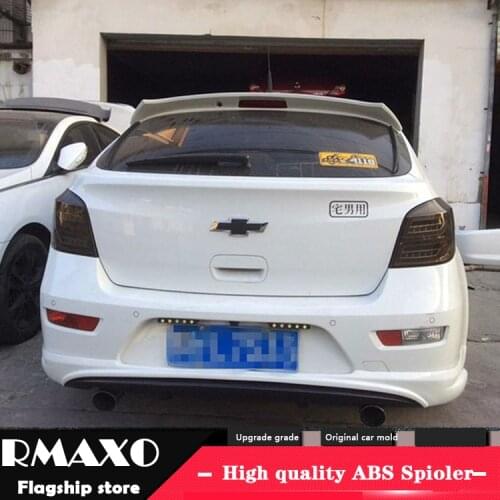 For Chevrolet Cruze Spoiler Hatchback 2009-2013 Cruze High Quality ABS Material Car Rear Wing Primer Color Rear Spoiler