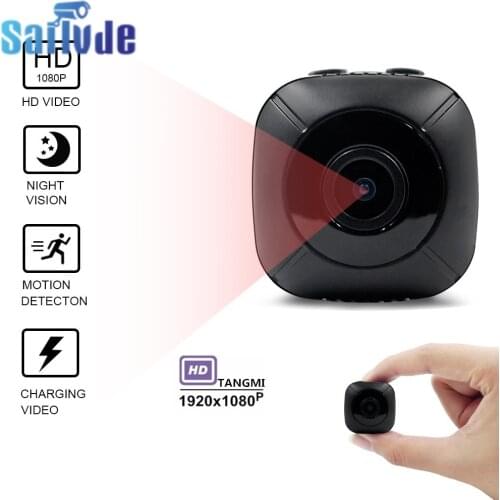 Mini Camera 1080p High Definition Night Vision Infrared Small Camera Outdoor Sports Detection Recorder Aerial Camera