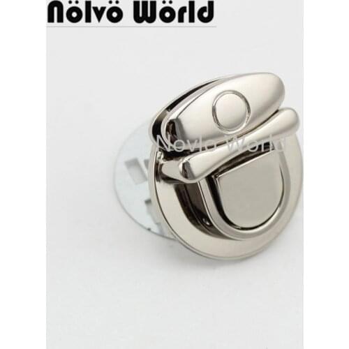Nolvo World 2-10 pieces 4 colors 40*40mm Press lock Metal luggage lock New style metal bag locks