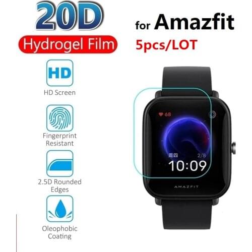 TPU Soft Screen Protector For Huami Amazfit GTS 2e Smart Watch Clear Guard Cover Skin Film For Amazfit Bip/Bip u pro