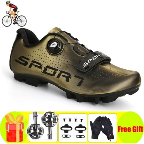 Professional Athletic Bicycle MTB Cycling Shoes Men SPD Pedals Self-Locking Sapatilha Ciclismo Women Colorful Sports Bicicleta