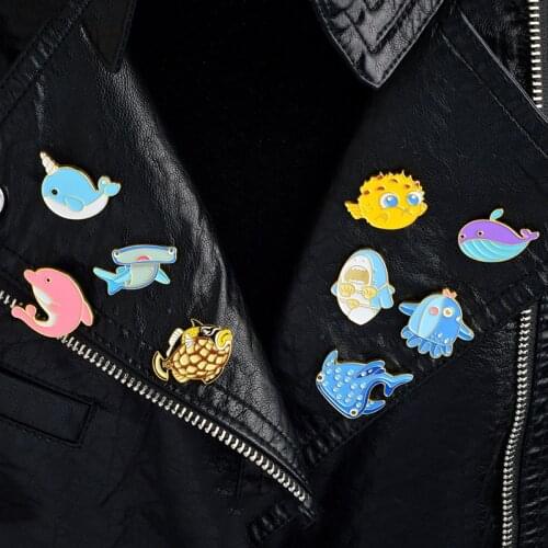 Rainbow Hope Brooches With Animals For Clothes