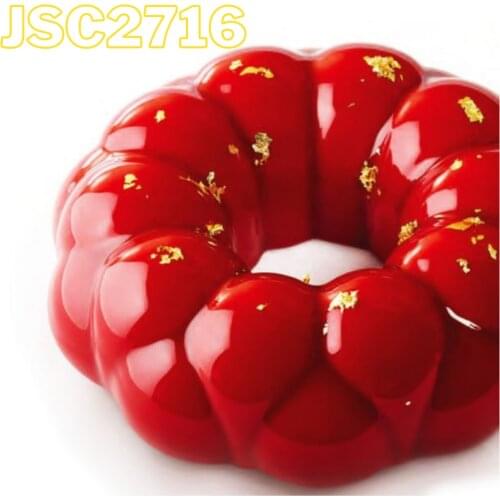 Cake Molds Silicone Non-stick DlY Baking Dishes Round Shape 3D Mousse Molds Candy Cake Maker Mold
